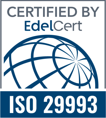 Certification ISO 29993